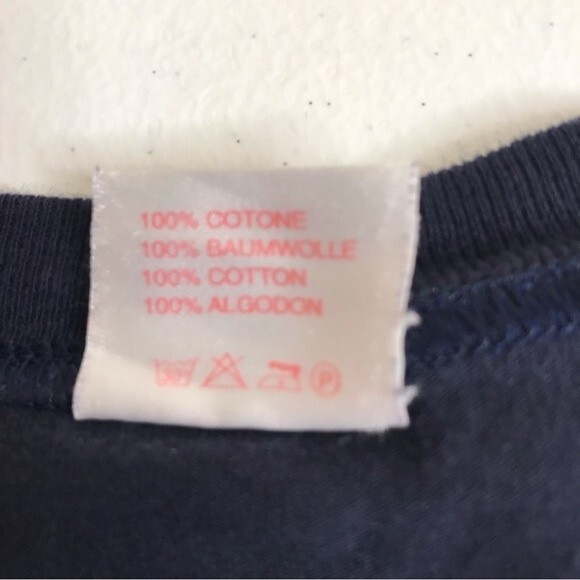 ITS Firenze Italia Made In Italy Dark Navy 100% Cotton Short Sleeve Shirt Large - Picture 9 of 10